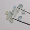 Preformed 35.5ct Aquamarine and Mixed Beryl Parcel with Inclusions