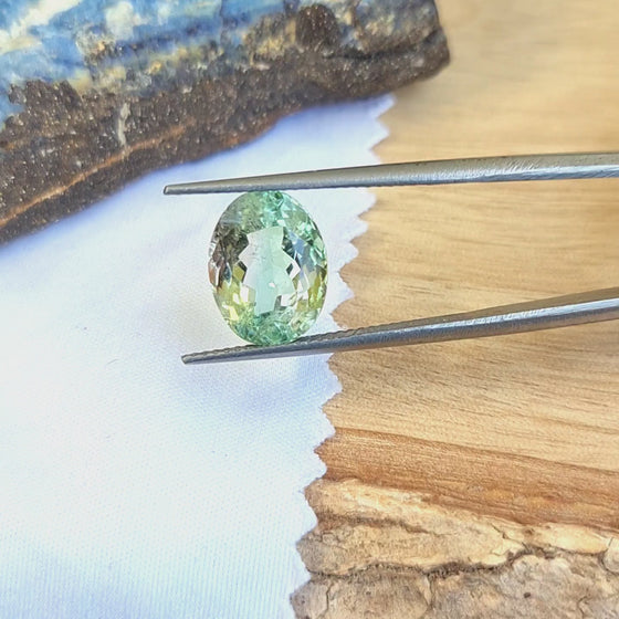 4.50ct Watermelon Oval Cut Tourmaline