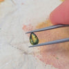 0.62ct Australian Parti Sapphire Pear Cut
