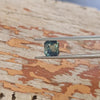 1.35ct Teal Blue Green Unheated Sissor Cut Sapphire