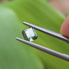 1.24ct Australian Green Sapphire Square Emerald Cut
