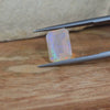 4.92ct Emerald Cut Faceted Australian Crystal Opal