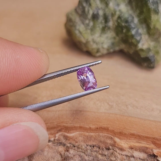 1.18ct Pink Cushion Cut Sapphire