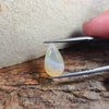 4.28ct Pear Cut Faceted Australian Crystal Opal