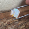 3.93ct Shield Cut Faceted Australian Crystal Opal