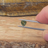1.04ct Australian Green Sapphire Trilliant Cut