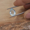 3.97ct Pale Aquamarine Pear Cut