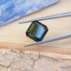 6.21ct Dark green Emerald Cut Tourmaline
