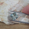 3.34ct Aquamarine/Mint Beryl Emerald Cut