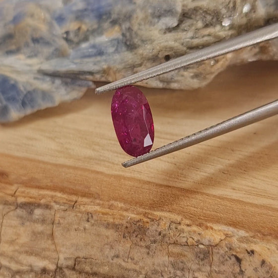 1.30ct Oval Cut Ruby