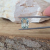 2.80ct Aquamarine/Mint Beryl Cushion Cut