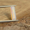 1.68ct Emerald Cut Faceted Australian Opal