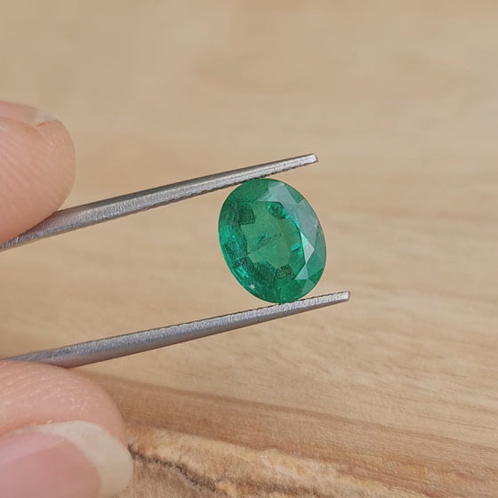 2.52ct Oval Cut Zambian Emerald