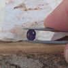 0.94ct Colour-Shift Violet Sapphire Oval Cut (No Heat)