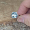 3.90ct Aquamarine Square Cushion Cut
