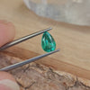 0.73ct Pear Cut Zambian Emerald