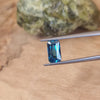 1.92ct Blue Emerald Cut Zircon