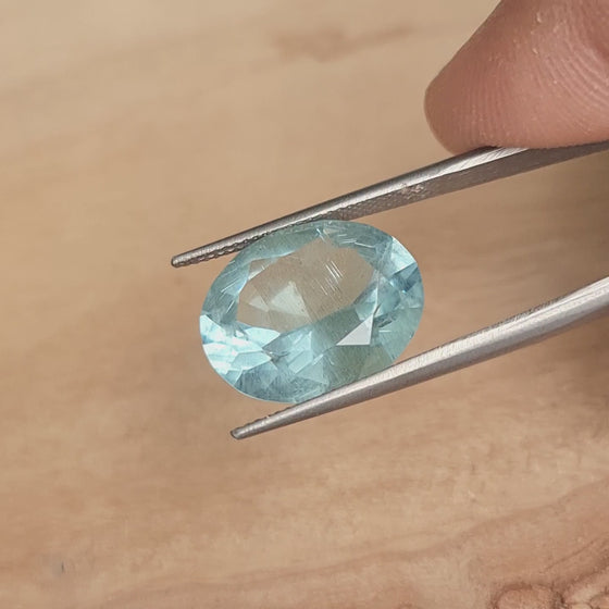 10.80ct Aquamarine Oval Cut