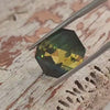 21.46ct Unheated Emerald Cut Parti Sapphire