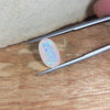 2.72ct Oval Cut Faceted Australian Crystal Opal