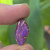 8.34ct Free-form Cabochon Cut Australian Fossil Pipe Opal