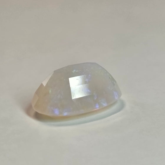 7.21ct Oval Cut Faceted Australian Opal