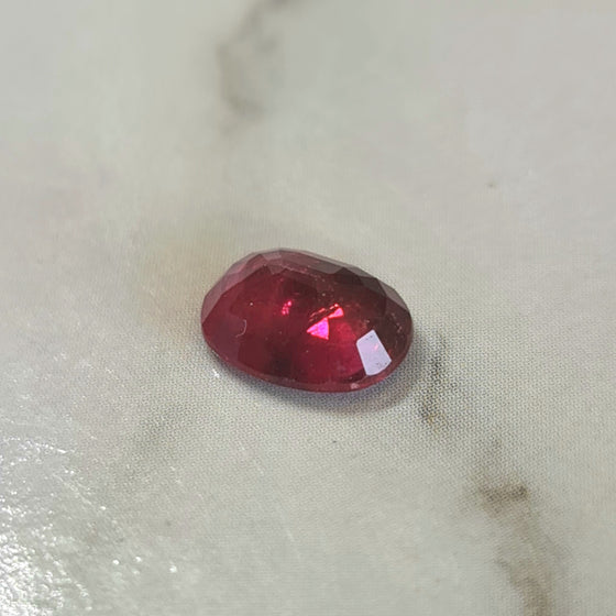 1.08ct Oval Cut Ruby