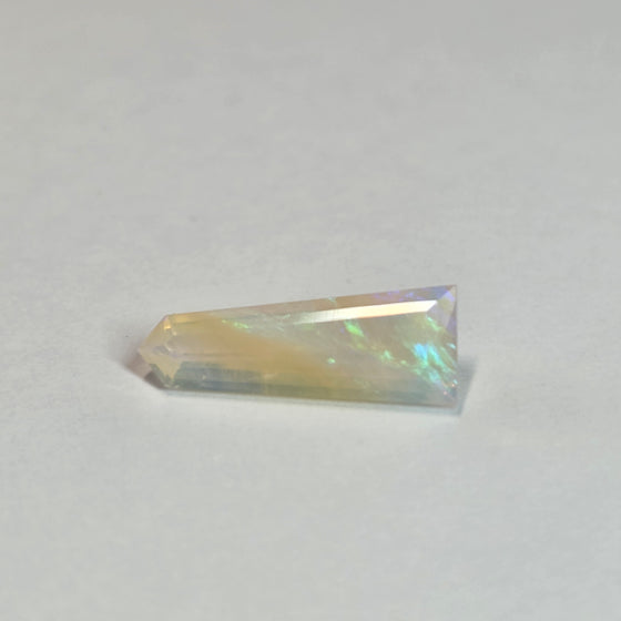 1.21ct Modified Shield Cut Faceted Australian Opal