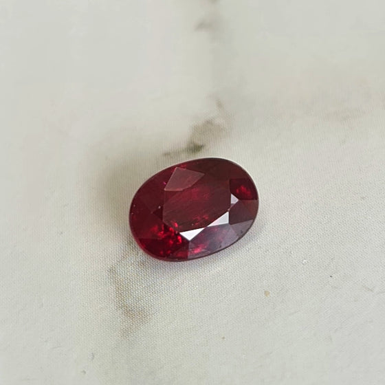 1.21ct Oval Cut Ruby