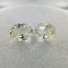 3.16ct Pale Yellow QLD Golden Labradorite Oval Cut Pair