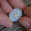 8.72ct Oval Cut White Opal