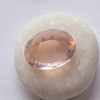 8.34ct Rose Quartz Oval Cut Loose Gemstone, Faceted Rose Quartz