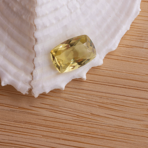 1.2ct Chrysoberyl yellow oval cut loose gem stone, gorgeous clear yellow stone suitable for fashionable jewellery