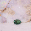 0.67ct Blue Tourmaline Oval Cut Faceted Gemstone