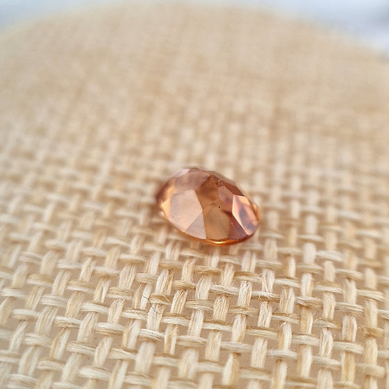 1.85ct Australian Orange Zircon Oval Cut