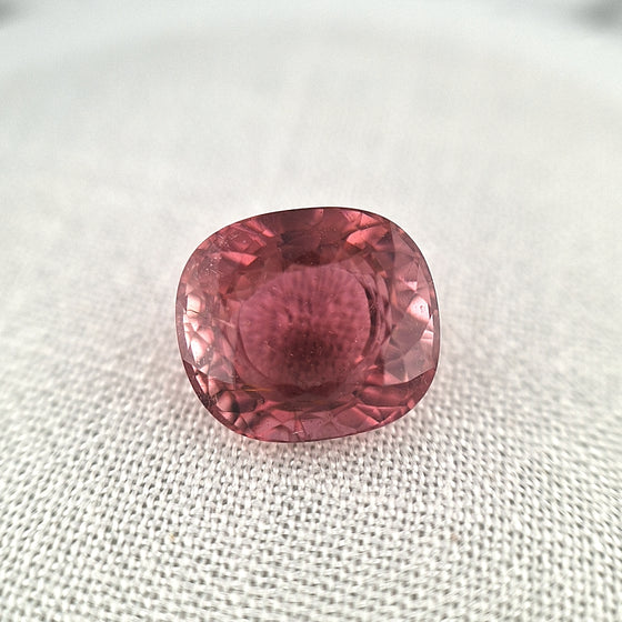 9.18ct Pink Tourmaline Cushion Cut