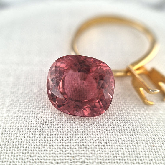 9.18ct Pink Tourmaline Cushion Cut