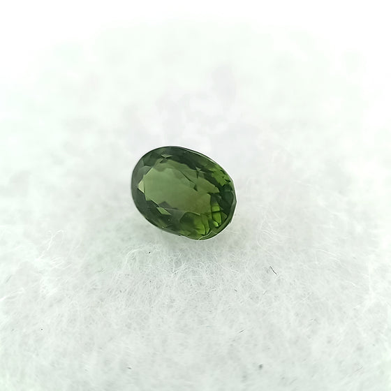 1.1ct Green Tourmaline Oval Cut