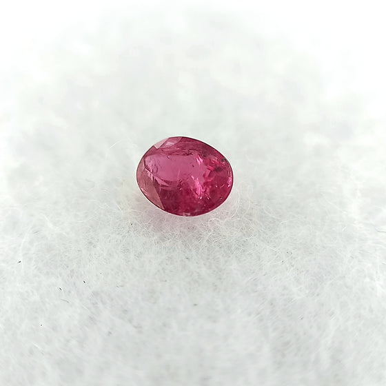 0.55ct Pink Tourmaline Oval Cut