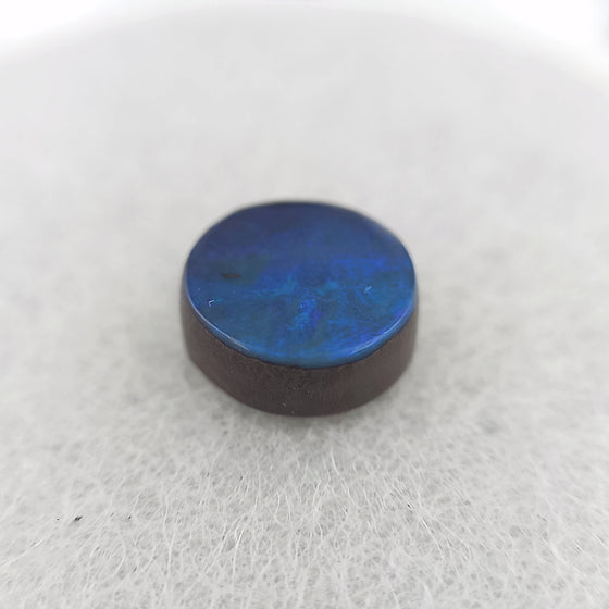 4.08ct Australian Boulder Opal Round Cabochon Cut