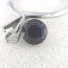 1.27ct Dark Blue Sapphire Round Cut