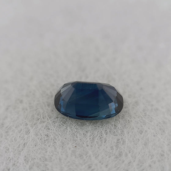 0.87ct Blue Sapphire Oval Cut