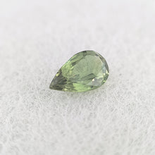  0.68ct Green Sapphire Pear Cut