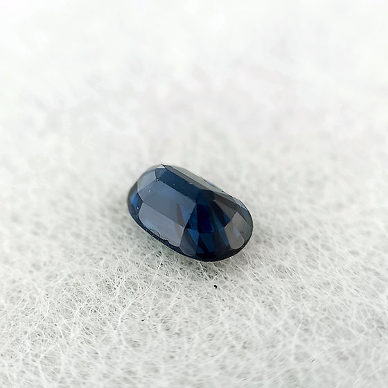 0.72ct Blue Sapphire Oval Cut