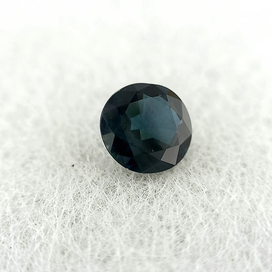 0.80ct Blue Sapphire Round Cut
