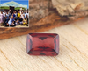 1.03ct Red Garnet Rectangular Cut