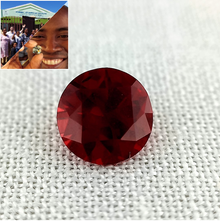  1.63ct Red Garnet Round Cut