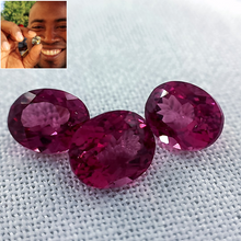  4.32ct TW Rhodolite Garnet Oval Cut Set