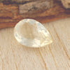 1.30ct Pale Yellow QLD Golden Labradorite Pear Cut