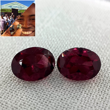  2.91ct Pink Garnet Oval Cut Pair